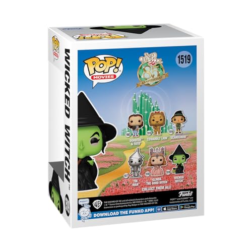 Funko POP! Movies: The Wizard of Oz - The Wicked Witch - Collectable Vinyl Figure - Gift Idea - Official Merchandise - for Kids & Adults - Movies Fans - Model Figure for Collectors and Display
