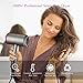 Ionic Hair Dryer, LARMHOI 2000W Professional Salon Negative Ionic Hair Blow Dryer with 3 Heat Settings, 2 Speed & One Cool Settings,2 Concentrator Nozzles, Fast Drying Blow Dryer for Home, Salon Use