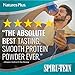 NaturesPlus SPIRU-TEIN Simply Natural, Original Vanilla - 1.63 lb - Unsweetened Plant-Based Protein Shake - 32 Servings