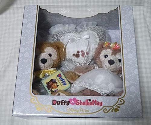 Amazon 香港ディズニー ダッフィー シェリーメイ ぬいぐるみ ウエディングドレス リングピロー ウェディング 結婚式 Box入り ぬいぐるみ おもちゃ
