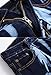 FEESON Men's Straight Leg Slimming Fit Distressed Loose Denim Jeans Dark Camo 010 W38