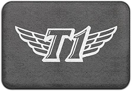 SKT T1 2016 LOL World Championship Logo Doormat For Entranceways 23"x15" Non-slip Rug