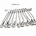 204 PCS Large Safety Pins Size 3, 1.8inch /45mm