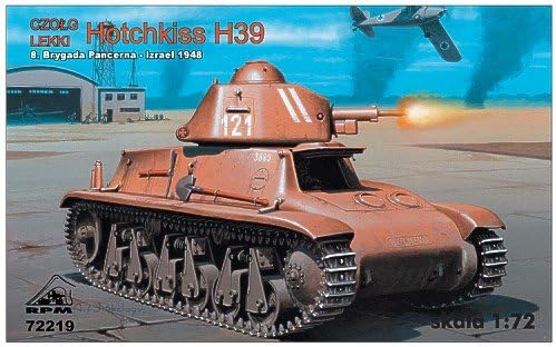 RPM Hotchkiss H39 Light Tank, Israel 1948 (1/72 Model kit, 72219)
