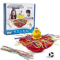 PUSITI Board Game Toys Spaghetti Draw Lots Table Game Toys for Families with Kids Colourful Noodles Balance Party Game for Adults and Children Age 6 Year and Up