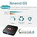 QacQoc M9C max Android 6.0 Marshmallow TV Box New Amlogic S905X Chipset [2G DDR3/16G eMMC] 4K Smart Box Unlocked 2.4G WIFI Media Player (M9C max)