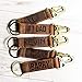Personalized, Engraved Distressed Leather Keychain The San Ann by Left Coast Original