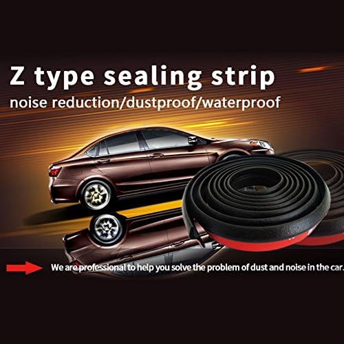 Duoying 3M Z-type Car rubber door Waterproof sealing strip ABC pillar hot durable