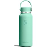 Hydro Flask Micro Bottle - Insulated Mini Leak Proof Flask for Purse or Pocket in 13.5 Oz Mermaid Green