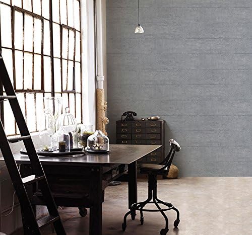 Galerie G56218 Steampunk Wallpaper, Silver/Dark Grey, Full roll (10M x 53 cm), Concrete - Image 4