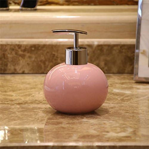 HaiSen Soap Dispensers-DM-501 bathroom packing bottles soap dispenser, ceramic Wash hand the bottle, 350ml , pink