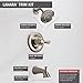 Delta Faucet Lahara 14 Series Single-Handle Tub and Shower Trim Kit, Shower Faucet with 5-Spray Touch-Clean Shower Head, Stainless T14438-SS (Valve Not Included)