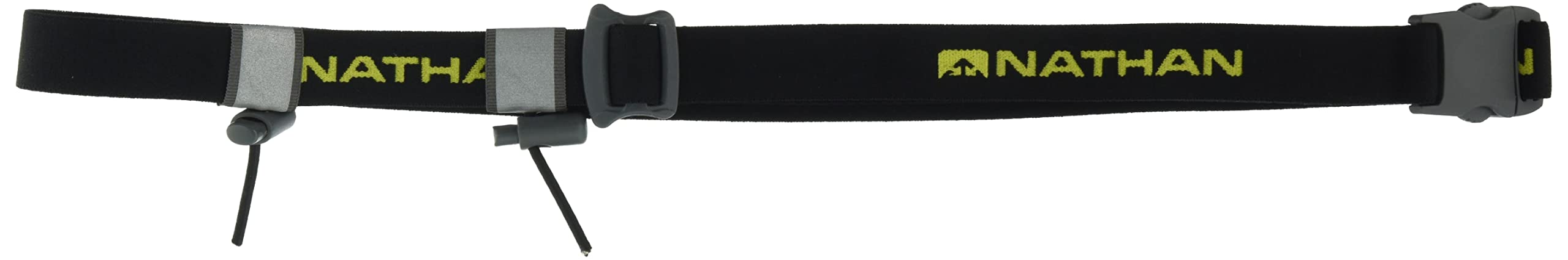 Nathan 1128NB Race Number Belt 2.0 Black - One size