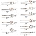 Jaciya Pack of 22 Rhinestone Crystal Hair Barrette Flower Bear Hair Clip Hair Pin