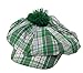 Fun Express - Green Gatsby Hat for St. Patrick's Day - Apparel Accessories - Hats - Novelty Piece Hats - St. Patrick's Day - 1 Piece