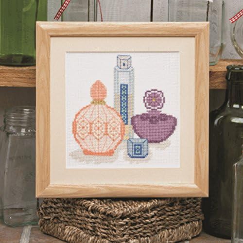 Twilleys of Stamford Perfume Bottles Cross Stitch Kit