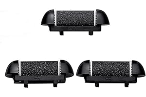 BICUMY 3 Pcs Replacement Rollers Heads for Pritch 1138 A Electric Feet File Pedicure Tools Regular Coarse Replacement Roller Head for Geopu Electric Feet Callus Remover