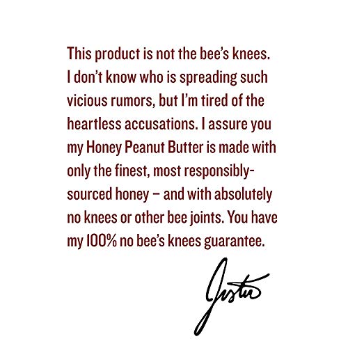 HONEY PEANUT BUTTER SQUEEZE PACKS BY JUSTIN’S, GLUTEN-FREE, NON-GMO, RESPONSIBLY SOURCED, PACK OF 10 (1.15OZ EACH)