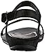FitFlop Women's Banda Micro-Crystal Dress Sandal, All Black, 8 M US