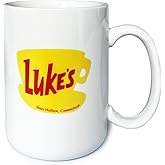 Luke's Diner 15oz Coffee Mug - Novelty Ceramic Cup, Fun Gift for Fans, Tea & Coffee Drinkers