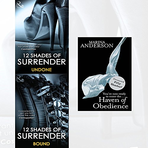 12 Shades of Surrender Undone, Bound and Haven of Obedience 3 Books Collection Set