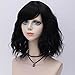 Amback Probeauty Sweety Collection Lolita 40CM Short Curly Women Lolita Anime Cosplay Wig + Wig Cap (Black)…