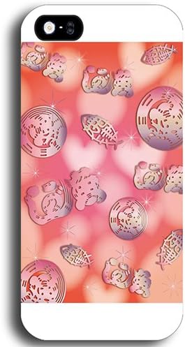 Amazon Iphone5s ケース 魚の縁起いい切り絵のイラスト 赤 5s専用 ポリカーボネート製ハードケース ホワイト ケース カバー 通販