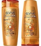 LOréal Paris Elvive Extraordinary Oil Deep Nourishing Shampoo and Conditioner Set, 12.6 fl. oz.