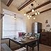 Lixada Spider Lights Adjustable DIY Industrial Light, Ceiling Light Fixture for Dining Hall Bedroom Hotel Decoration