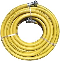 JGB Enterprises Eagle Hosee Yellow Jackhammer Rubber Air Hose, 3/4