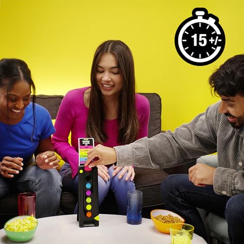 Droppen oder Floppen, elektronisches Partyspiel von den Machern von Trivial Pursuit - Deutsche Version, schneller Spielverlauf für viel Action 4