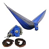 Camping Hammock by Moxie Outfitters - Best Quality Hammock Available - Lightweight & Portable Hammock | Heavy Duty - Holds 400 lbs | Hammock For Backpacking, Hiking, Traveling & More!