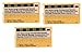 3M Extra Large Commercial Sponges C41 7456-T Pack of 3
