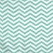 Trend Lab 100% Cotton Chevron Flannel Fitted Crib Sheet, Green/White