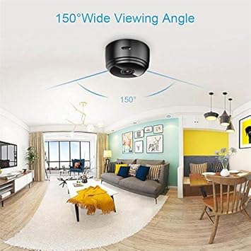 Amazon.com : Mini Spy Hidden Camera, HD 1080P Portable Small HD Nanny Cam with Night Vision and Motion Detective, Perfect Indoor Surveillance Security ...