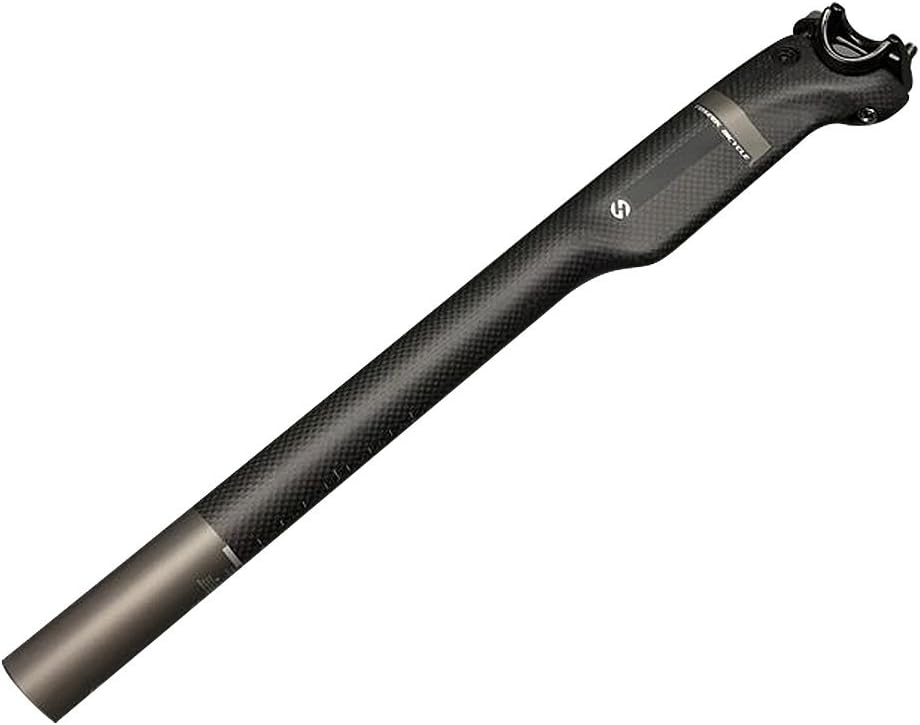 TOSEEK Carbon Fiber Bike Seat Post Bicycle SeatPost Bicycle Seat Tube for MTB Road Bike Matt 27.2/30.8/31.6 x 350mm/400mm