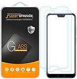 (2 Pack) Supershieldz for Huawei Honor 10 Tempered Glass Screen Protector, Anti Scratch, Bubble Free