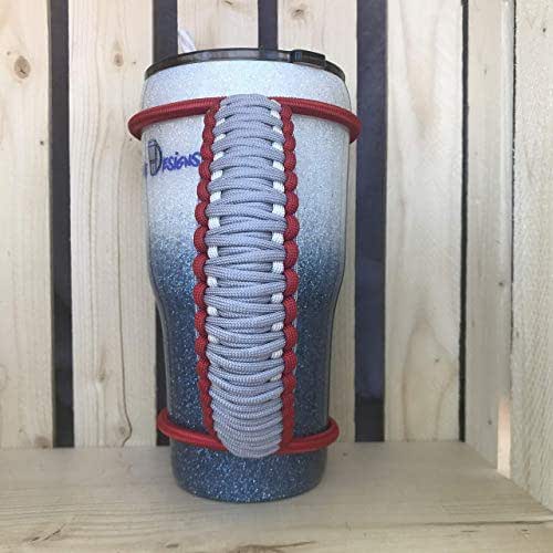 Ohio team handmade colored tumbler handle paracord handle