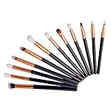 BeautyKate Makeup Brushes 12Pcs Cosmetic Brush Makeup Brush Sets Kits Tools