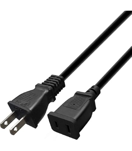 Amazon.com: Strhowill Short 1-Foot Nema 1-15P to 1-15R Extension