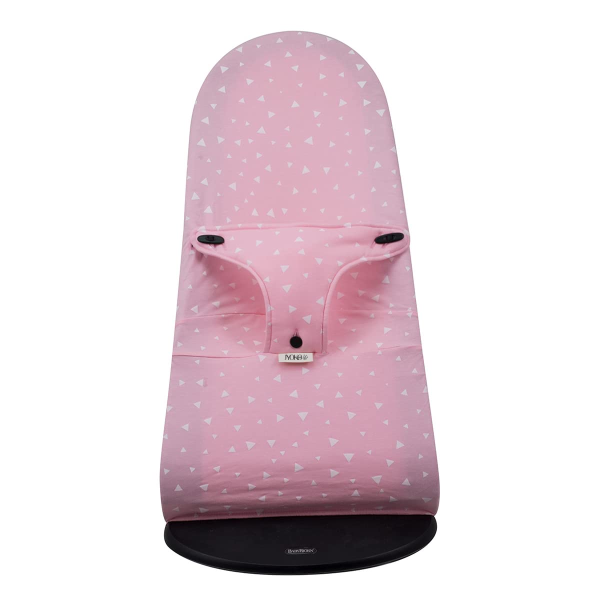 JYOKO Kids Cover Liner Compatible with Baby Bouncer Babybjorn Soft, Balance, Bliss and Mini (Pink Sparkles, Cotton)