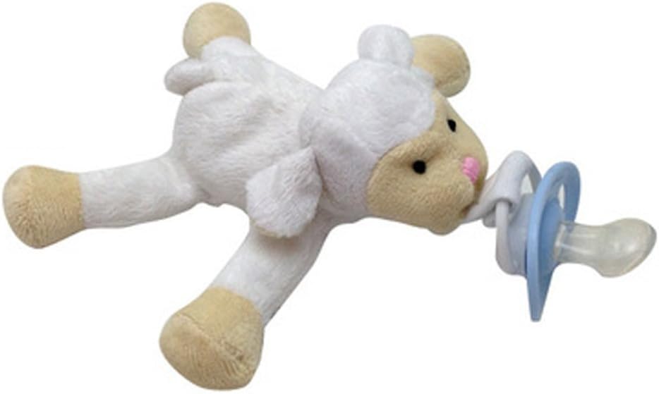 CuddlesMe Plush Sheep Toy with Detachable Pacifier, FDA Listed Medical Device