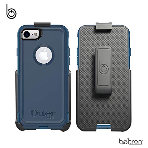 BELTRON Belt Clip Holster Compatible with OtterBox Commuter Series iPhone 7 iPhone 8 (OtterBox case is not Included) Features: Quick Release Latch, Durable Rotating Belt Clip & Built-in Kickstand