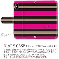 Amazon Co Jp Seventwo Urbano V01 Kyv31 スマホケース 手帳型 カードホルダー アルバーノ ブイゼロイチ C ピンク ボーダー ストライプ 英語 Border 001 家電 カメラ