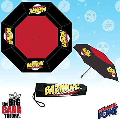 Bif Bang Pow The Big Bang Theory Bazinga Trifold Umbrella
