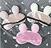 ZHICHEN Silk Eye Mask with Lovely 3D Cute Rabbit or Koala Face Soft Eye Bags Adjustable Sleeping Blindfold for Kids Girls Adult for Yoga Traveling Sleeping Party [Inclulding Ice Bag]