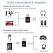 SZMDLX USB Bluetooth 5.0 Transmitter Receiver 3-in-1, HiFi Wireless Audio Adapter, 3.5mm Bluetooth Aux Adapter for Car TV Headphones PC Home Stereo, USB Power Supply, Plug and Playthumb 1