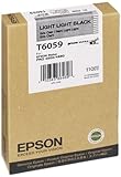 Epson T605900 UltraChrome K3 110ml Light Light Black Cartridge (T605900)