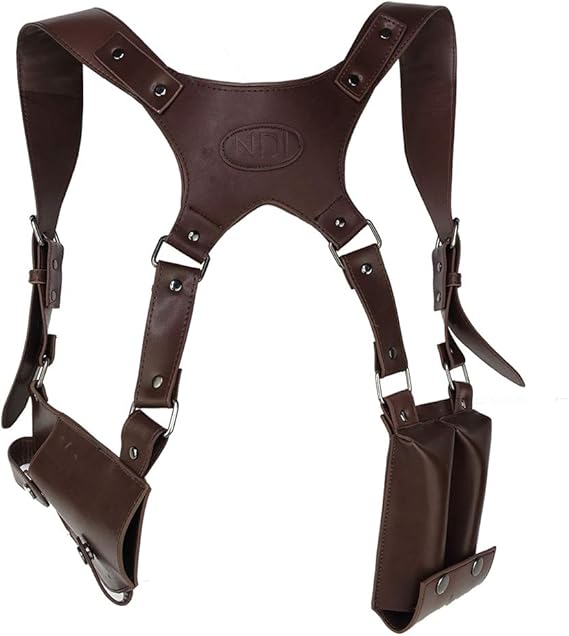 Uncharted Shoulder Belt Nathan Drake PU Gun Holster Ammo
