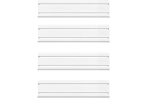 FRAYSCENT Slatwall Panels Garage Tool Organizer Wall Mount Garage Slat Wall Storage Systems, Bike Storage Rack Garage Organizers and Storage PVC Wall Panels Slat Wall Paneling